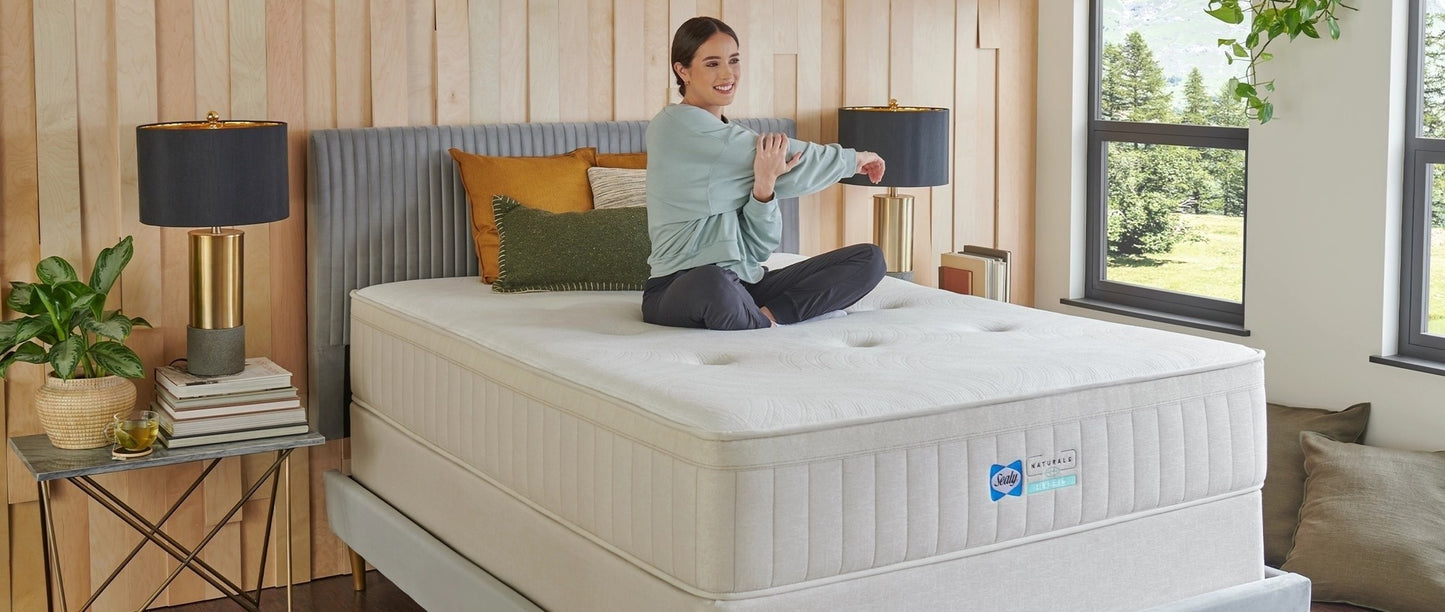 Sealy Naturals Hybrid Mattress - Firm - Split King