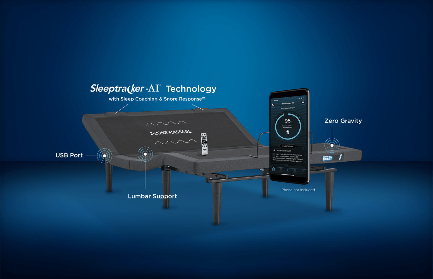 TEMPUR-Ergo® Smart Base - Split King