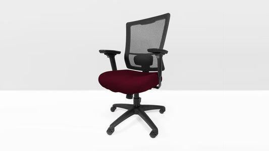 TEMPUR-Lumbar Support™ Office Chair (Burgundy)