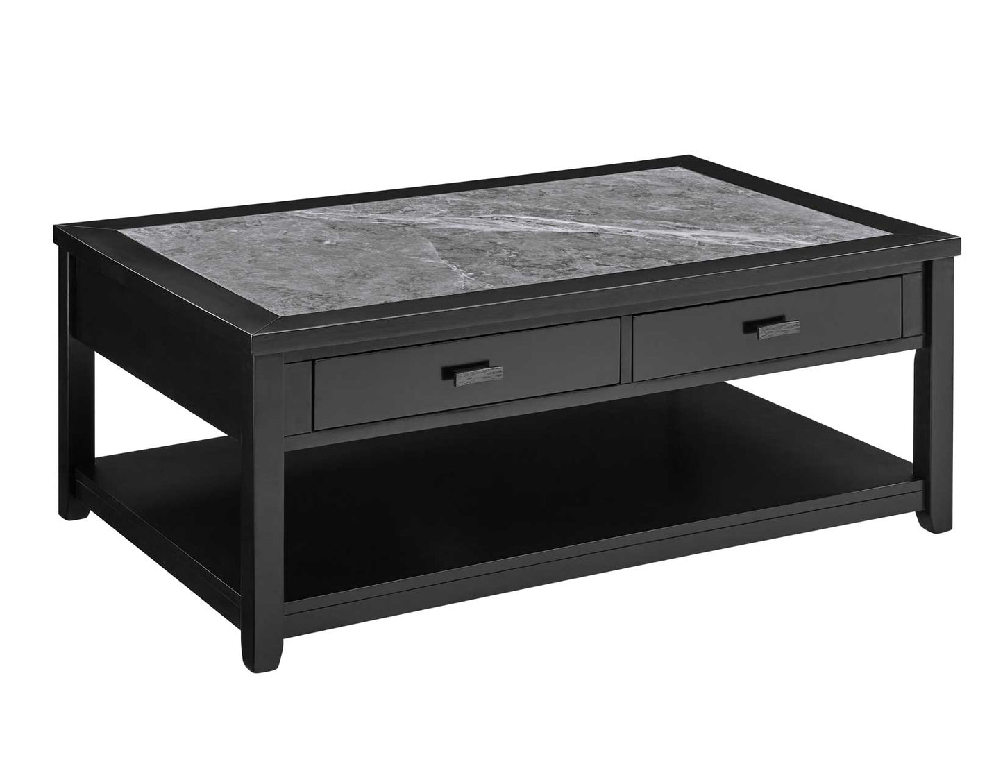 Garvine, Cocktail Table, Sintered Stone, Castered