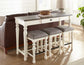 Joanna
4-Piece Sofa Bar Set, Sofa Bar & 3 Counter Stools
