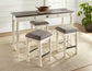 Joanna
4-Piece Sofa Bar Set, Sofa Bar & 3 Counter Stools