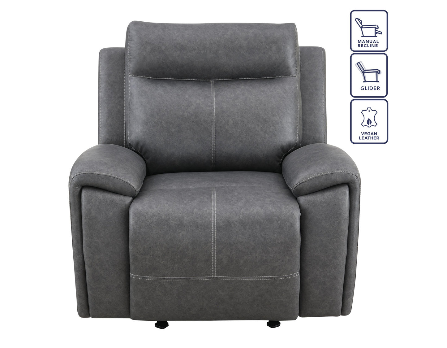 Gaston Recliner, Manual, Glider