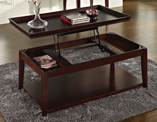 Clemson, Lift-Top Cocktail Table, Castered