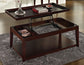 Clemson, Lift-Top Cocktail Table, Castered
