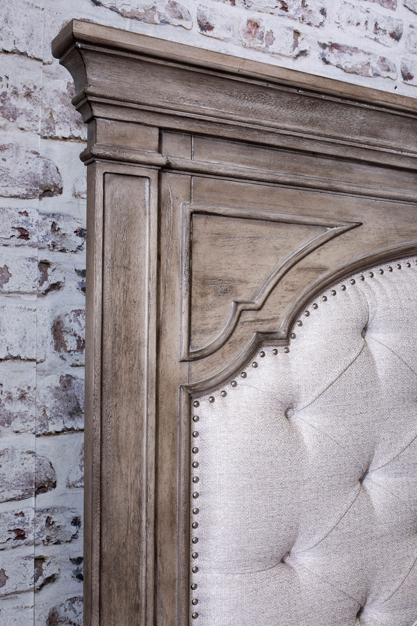 Highland Park King Bedroom Set, Waxed Driftwood