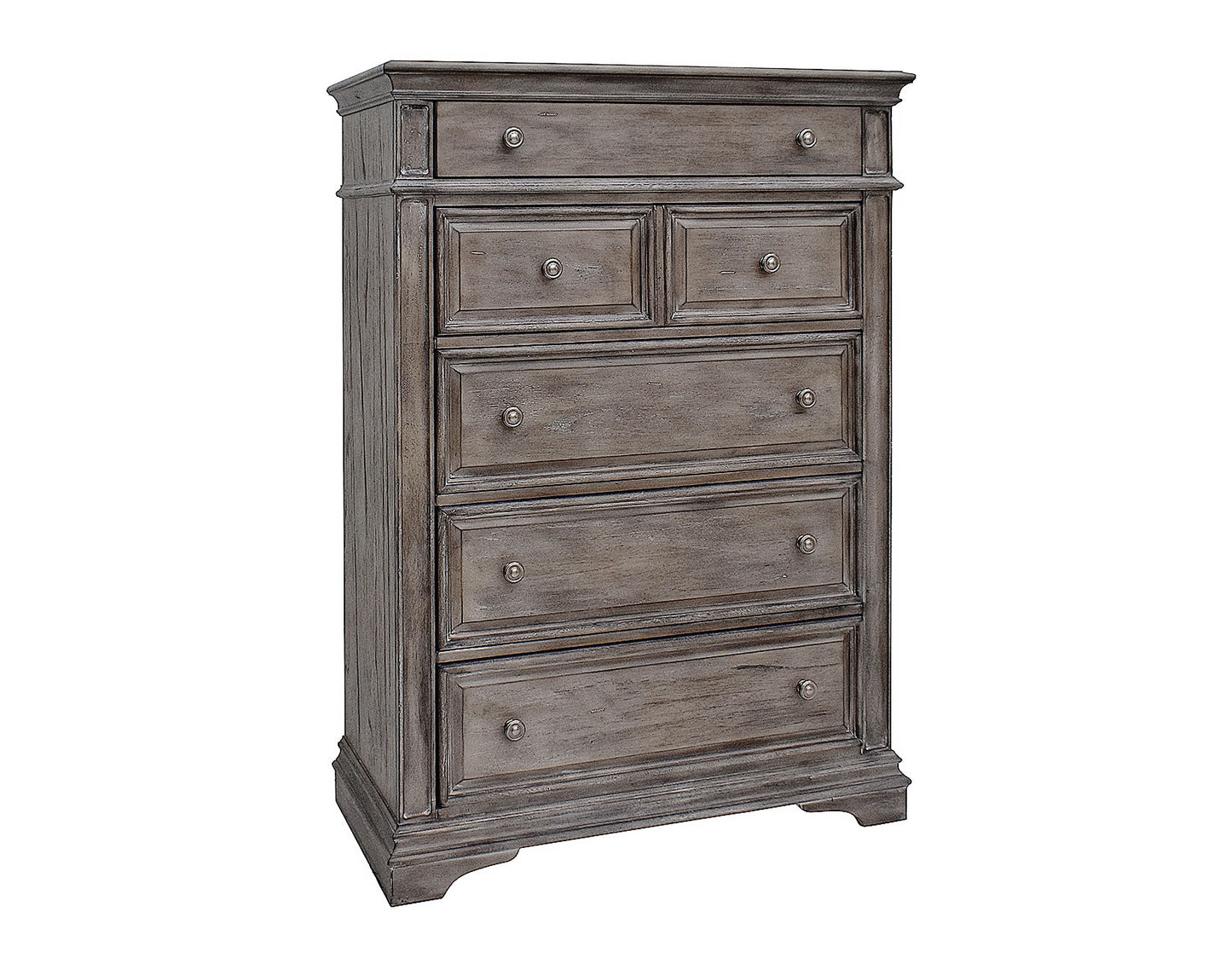 Highland Park King Bedroom Set, Waxed Driftwood