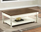 Joanna, Cocktail Table, Castered