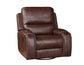 Keily Recliner, Manual Swivel, Glider, Brown