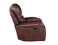Keily Recliner, Manual Swivel, Glider, Brown