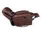 Keily Recliner, Manual Swivel, Glider, Brown