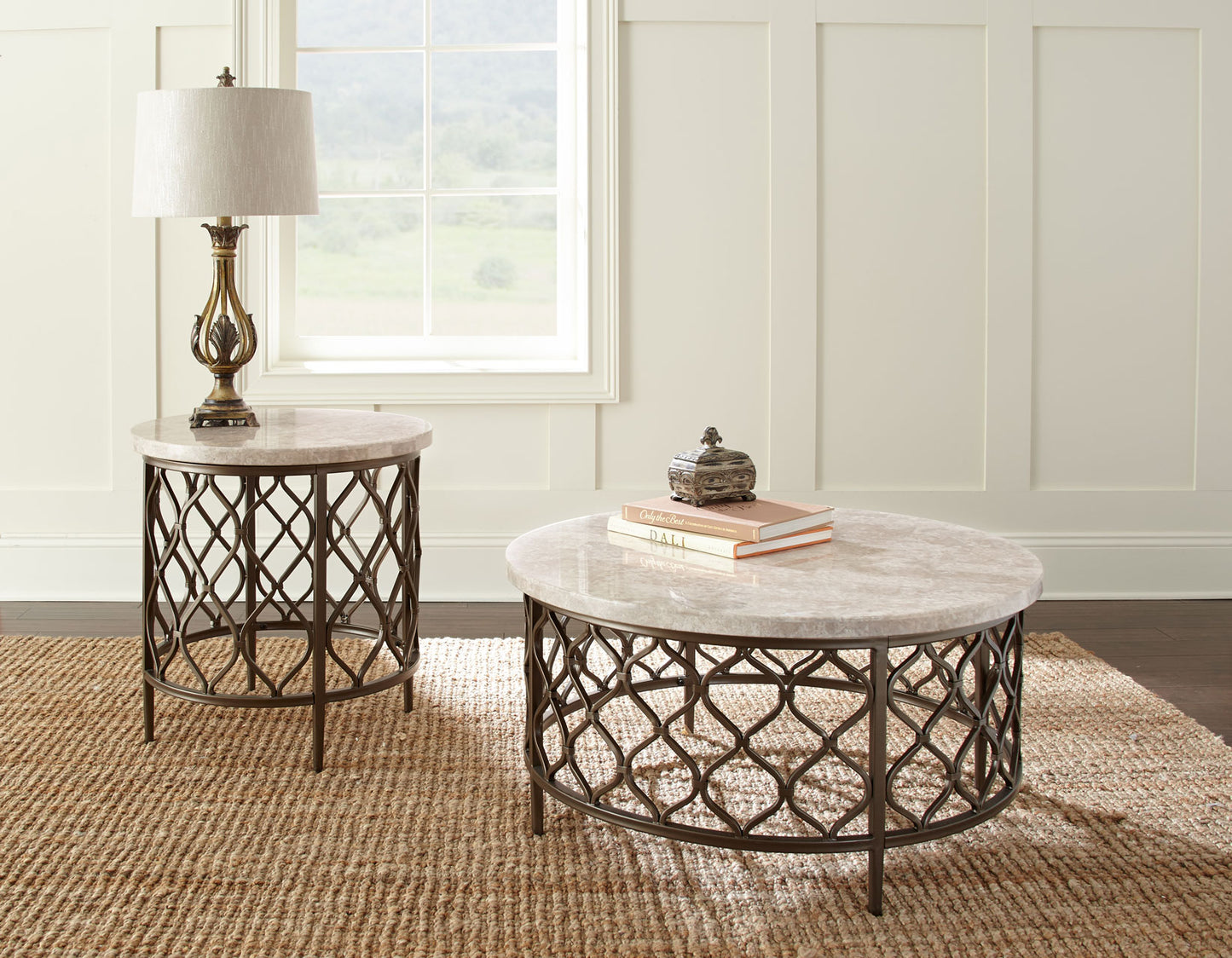 Roland Marble

Cocktail Table
End Table