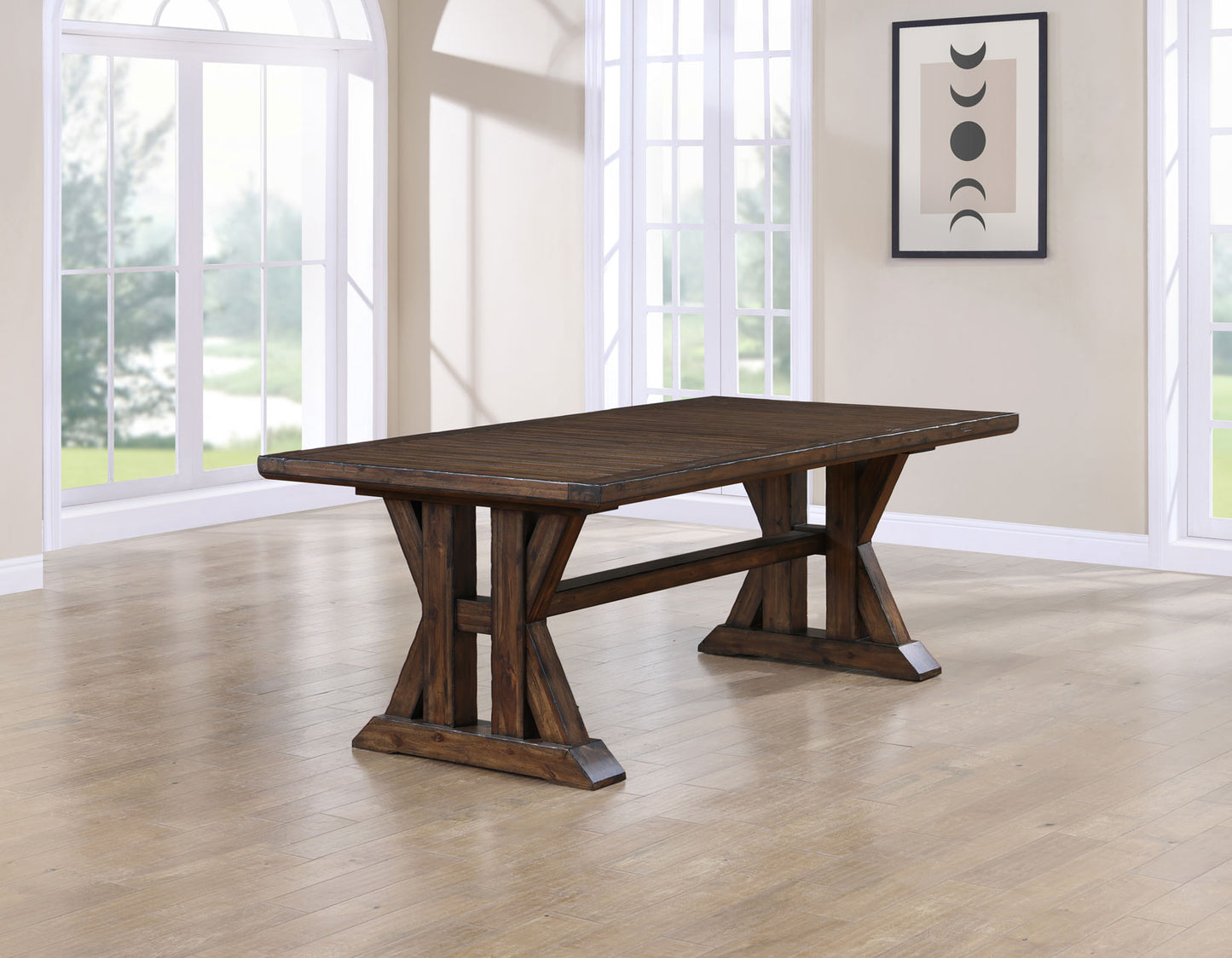 Auburn 7-Piece Dining Set
(Table, 2 Arm Chairs, 4 Side Chairs)