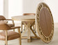 Rylie 6-Piece Game Dining Set, Natural Finish