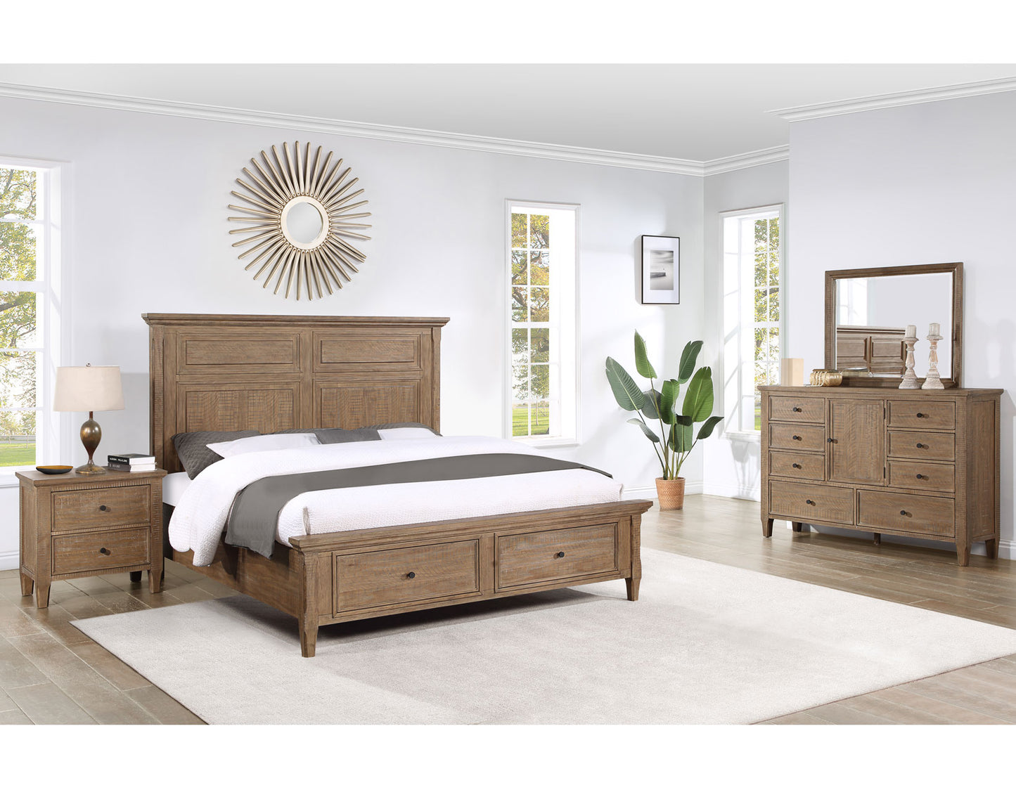 Riverdale King Storage Bedroom