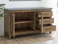 Grayson 6-Piece Marble Top Counter Storage Dining Set