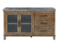 Grayson 6-Piece Marble Top Counter Storage Dining Set