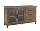 Grayson 6-Piece Marble Top Counter Storage Dining Set