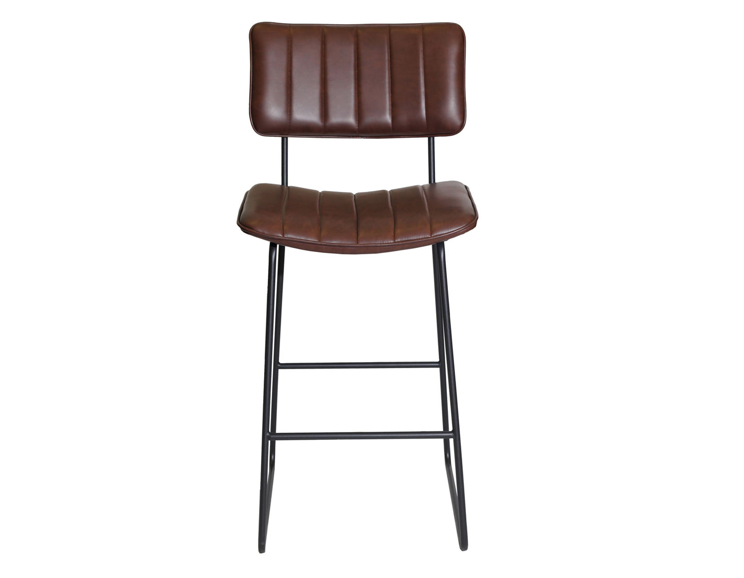 Tribeca 24″ Commercial Grade Counter Stool, Cordovan Vegan Leather
