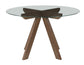 Wade 48-inch Glass Top 5-Piece Dining Set
(Table & 4 Side Chairs)