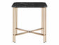 Daxton Faux-Marble Top End Table
