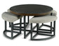 Yukon
Coffee Table & 4 Stools