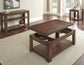 Arusha, Lift-Top Cocktail Table, Castered