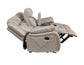 Tyson Console Loveseat, Manual Reclining, Glider