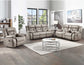 Tyson Console Loveseat, Manual Reclining, Glider