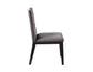 Amalie Side Chair, Grey Velvet