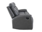 Gaston Sofa, Manual Reclining, Drop-Down Console