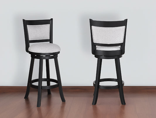 CECIL SWIVEL BAR STOOL DOVE K/D