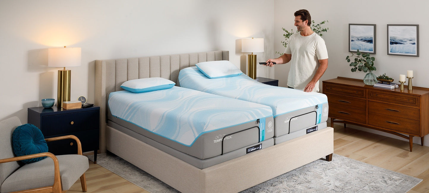 TEMPUR-ActiveBreeze® Smart Bed - Split King