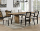 Roatan 5-Piece 80-96-inch Table Dining Set