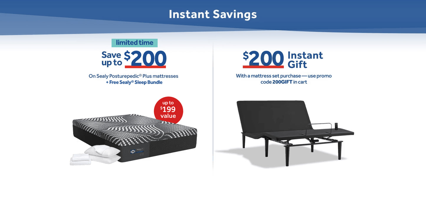 Sealy Posturepedic Plus Hybrid - Soft - Full