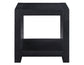 Aubrey End Table, Black Finish