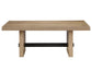 Aubrey 48″ Coffee Table, Driftwood Finish