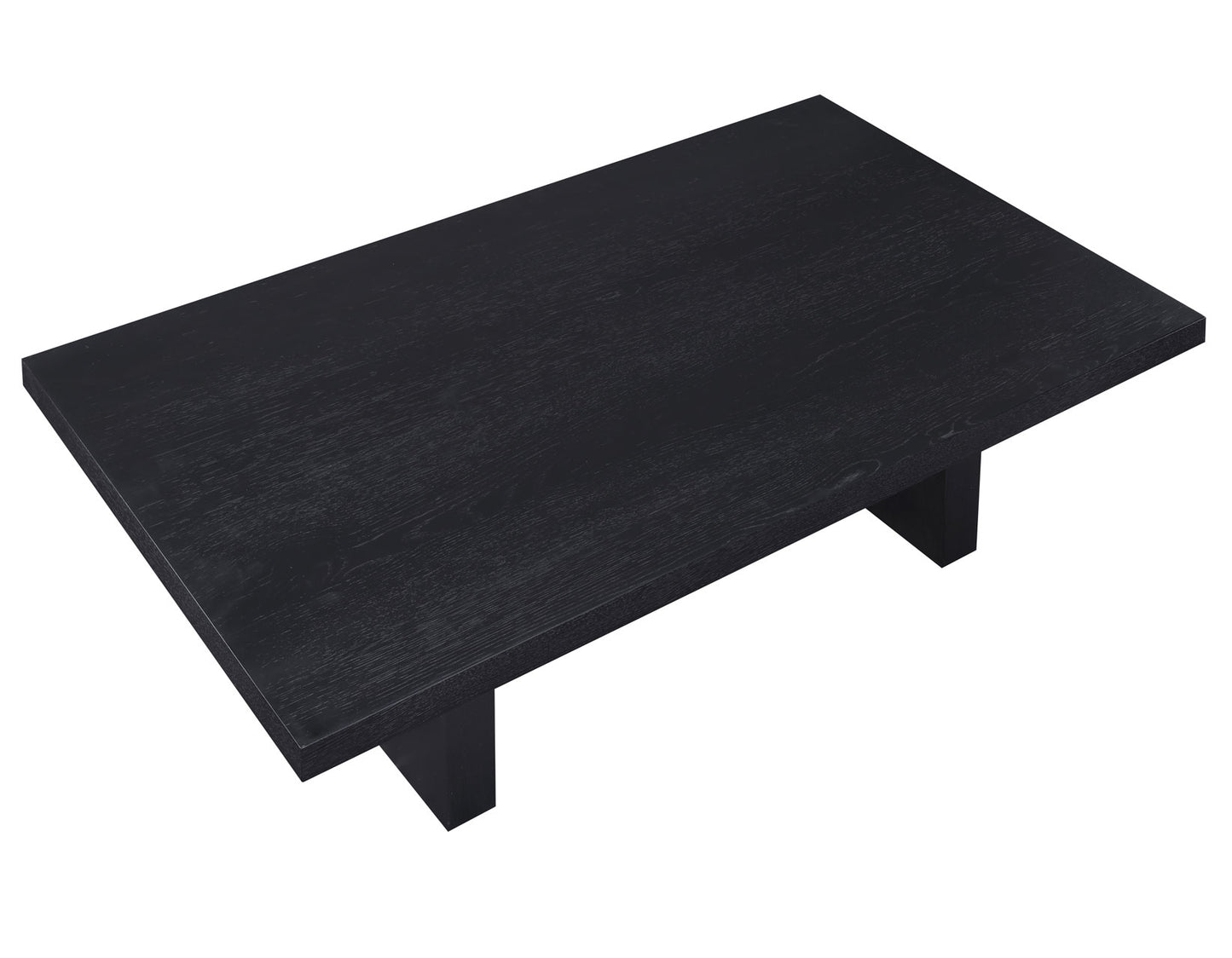 Aubrey 48″ Coffee Table, Black Finish