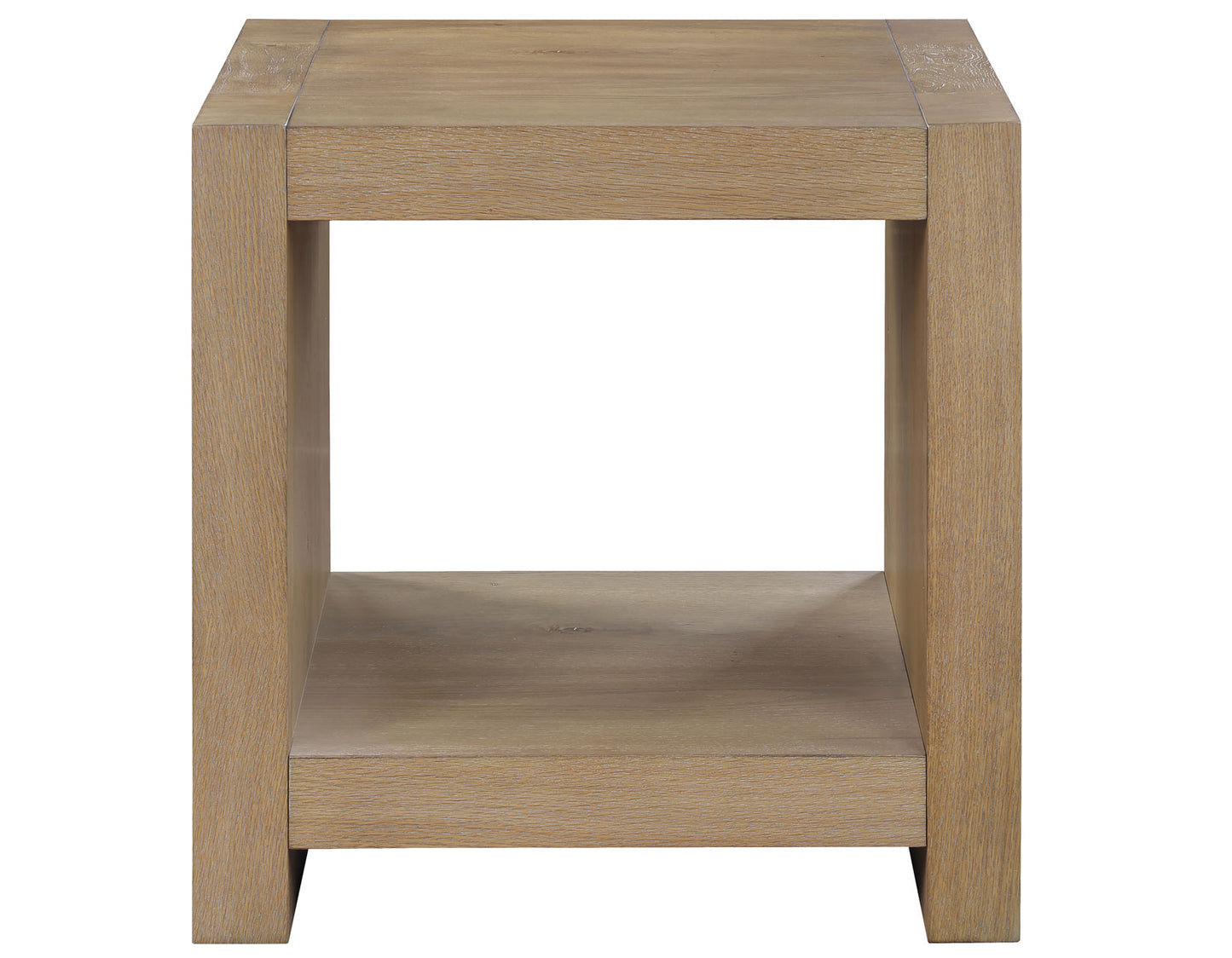 Aubrey End Table, Driftwood Finish