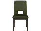 Evan Green Velvet Side Chair