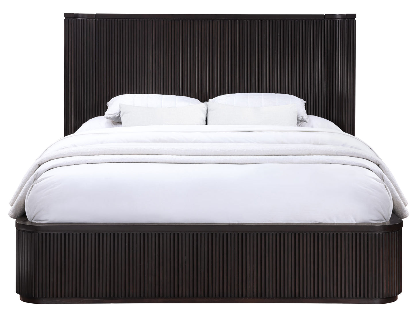 Henry Reeded Bedroom, Espresso Finish