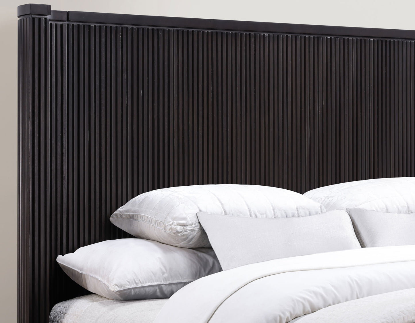 Henry Reeded Bedroom, Espresso Finish