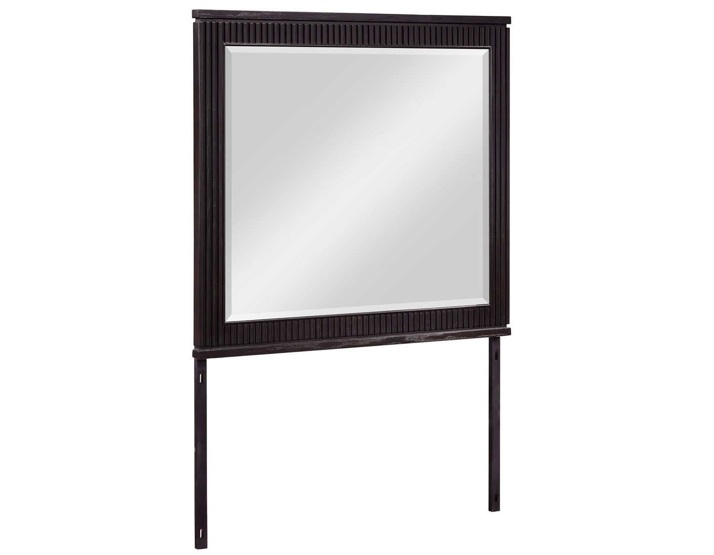 Henry Reeded 42″ Mirror, Espresso Finish