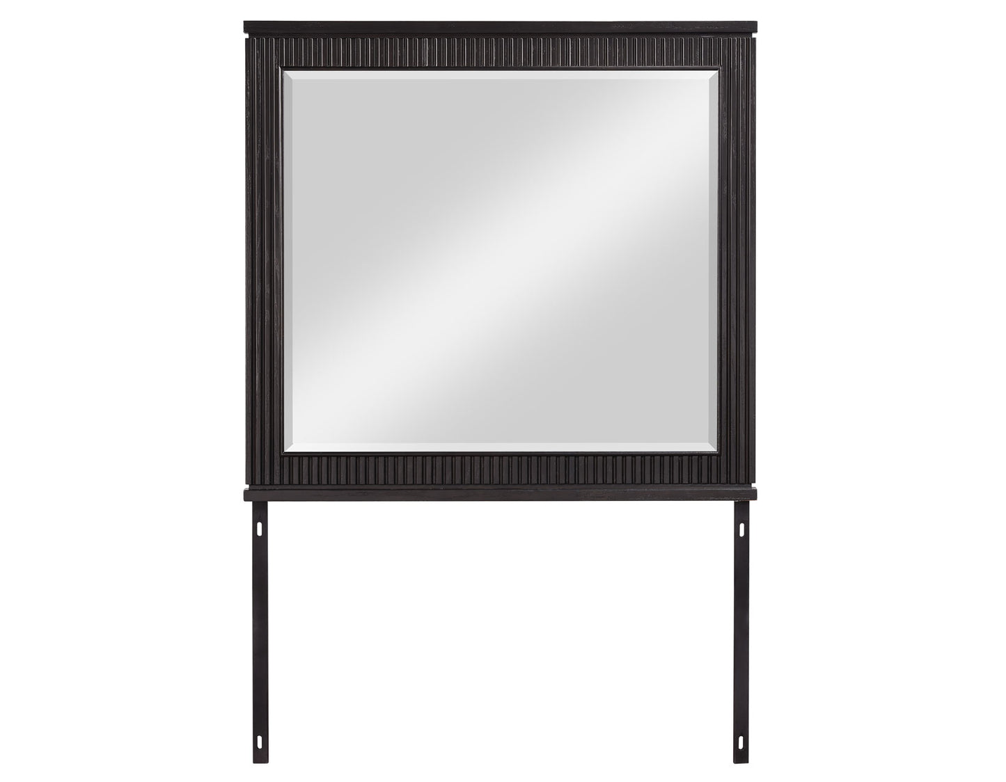 Henry Reeded 42″ Mirror, Espresso Finish