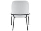 Conrad Upholstered Side Chair with Black Leg