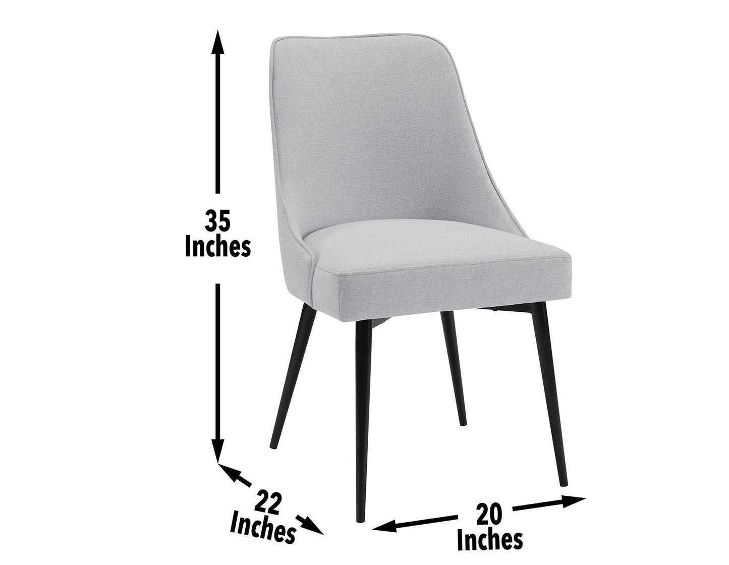 Colfax Side Chair Stone