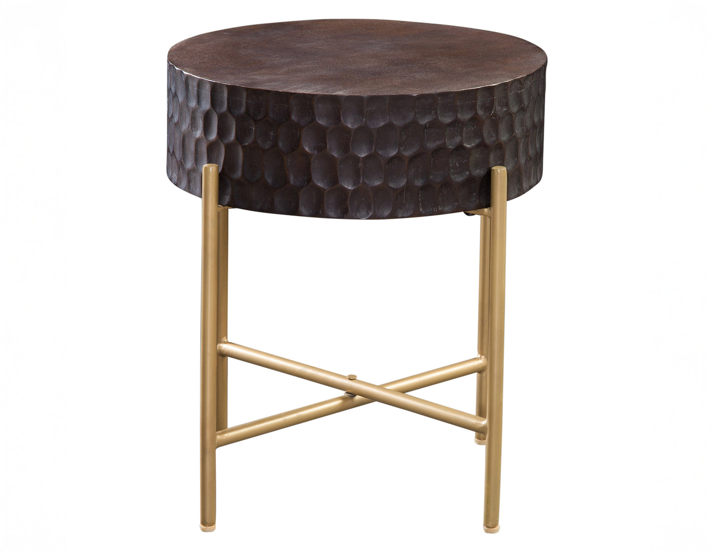 Bobbi 30″ Round Solid Wood End Table