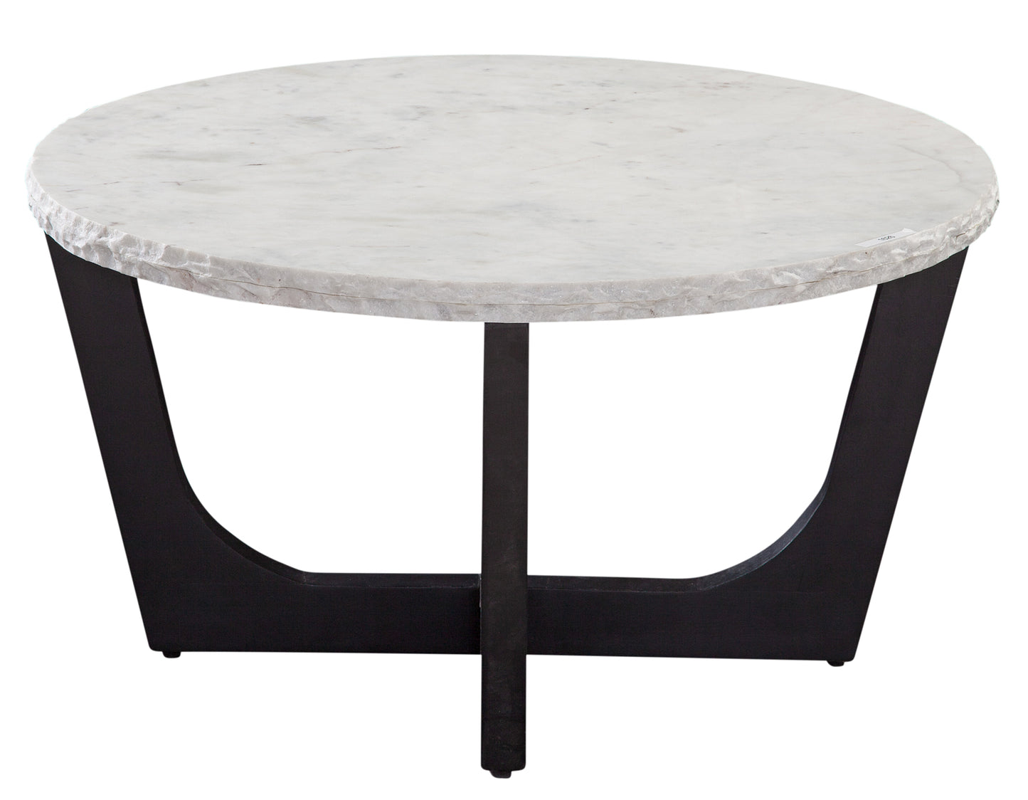 Chrissy 32″ Solid White Marble Top Coffee Table