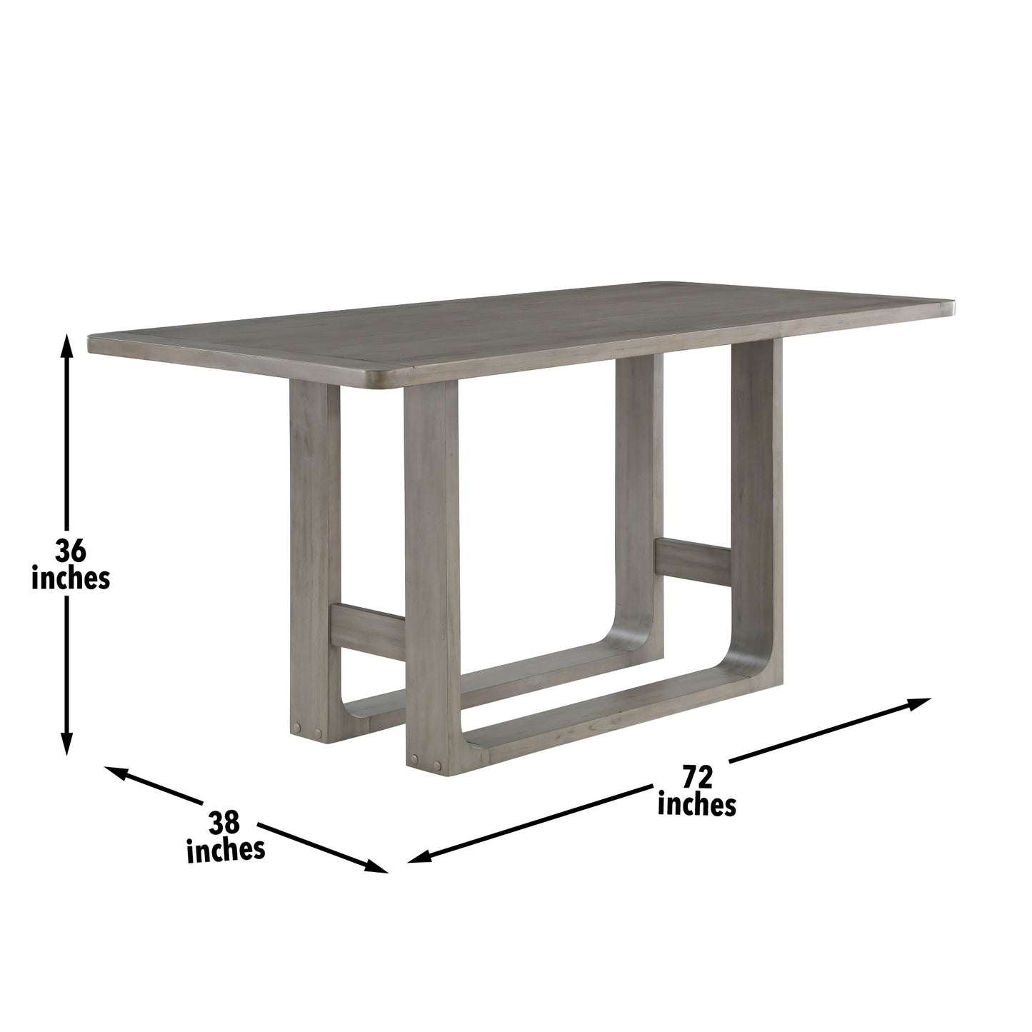 Toscana 72-inch Counter Table