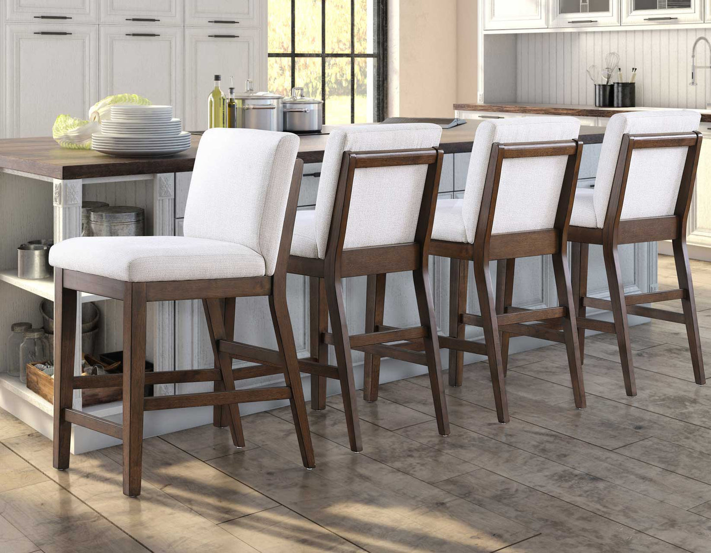 Canton Upholstered 24″ Counter Stool